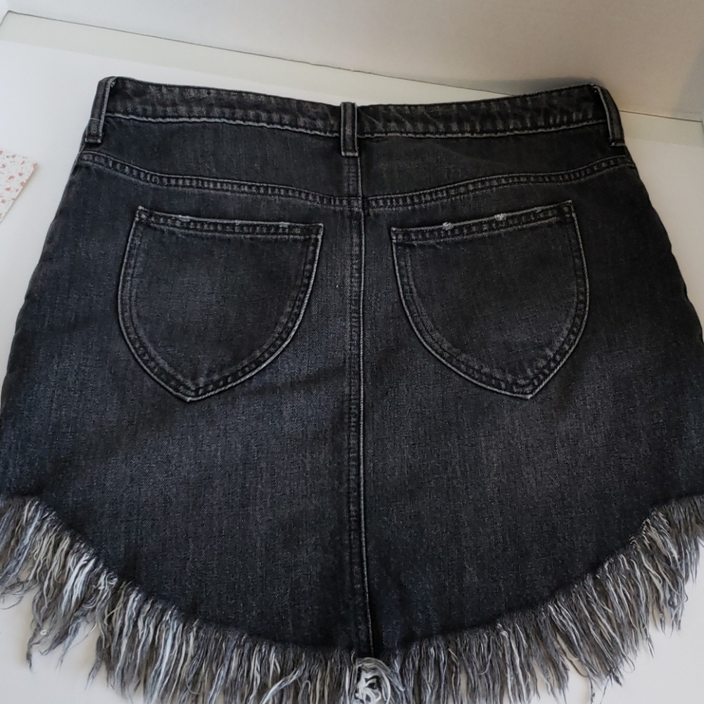 Free People Skirt Denim Mini RV $68 - Picture 11 of 16